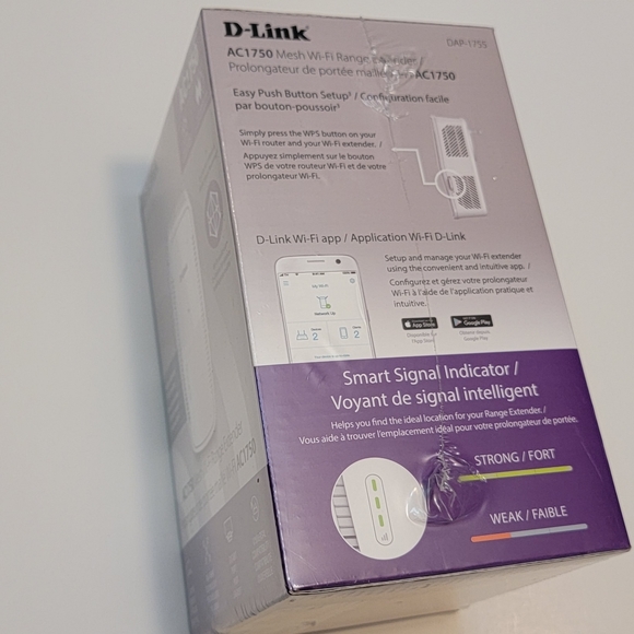D-Link AC1750 Mesh Wi-Fi Range Extender- Cover up to 2000 sq.ft- DAP 1755 MU-MIM - Picture 10 of 12